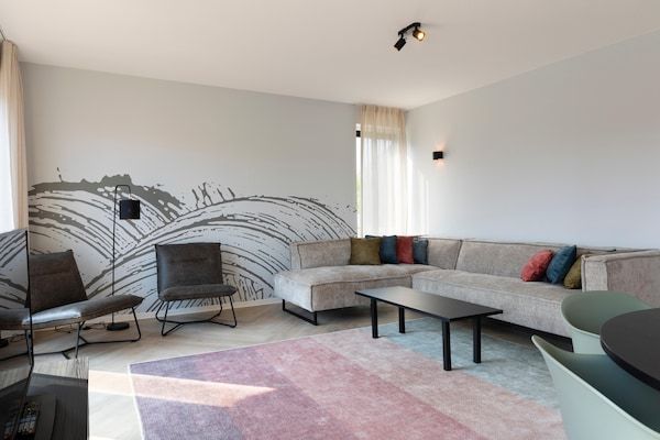 Woonkamer - Vakantiehuis in Nieuwvliet-Bad bij Strand in Nieuwvliet (2)