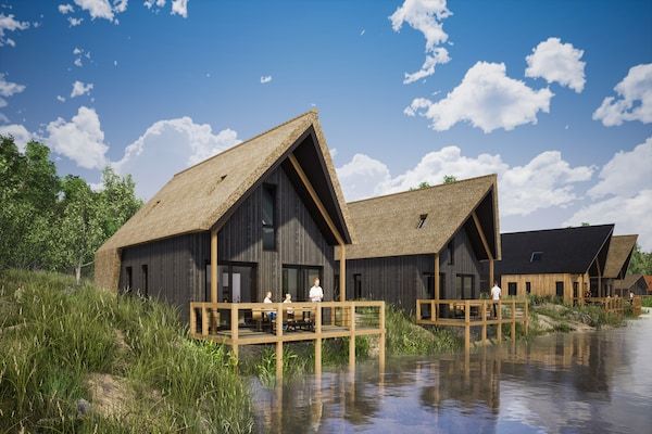 Buitenkant - Vakantiehuis in Nieuwvliet-Bad bij Strand in Nieuwvliet (1)