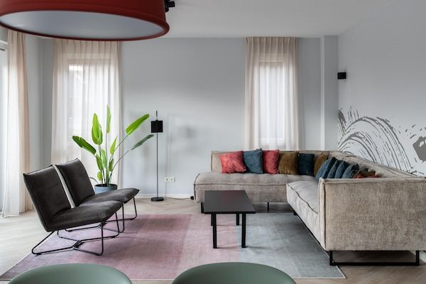 Woonkamer - Vakantiehuis in Nieuwvliet-Bad bij Strand in Nieuwvliet (2)