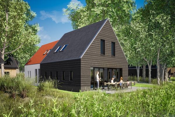 Buitenkant - Vakantiehuis bij Noordzeestrand in Nieuwvliet (1)