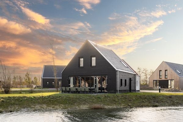 Buitenkant - Vakantiehuis bij Noordzeestrand met Sauna in Nieuwvliet (1)