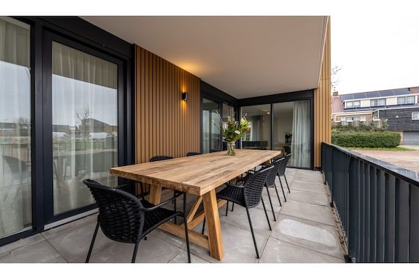 Terras - Zeeappartement in Kamperland in Kamperland (5)