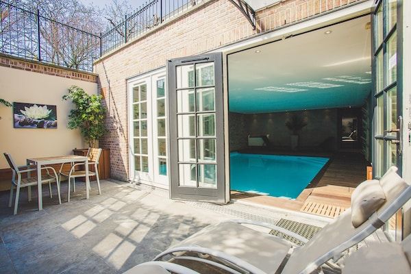 Tuin - Wellnesshuis in Betuwe met Sauna in Culemborg (4)