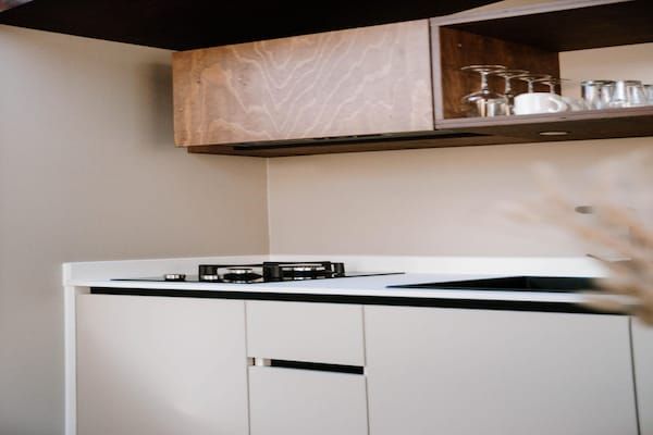Keuken - Wellness Cabin in NL met Buiten Spa in Voorthuizen (3)
