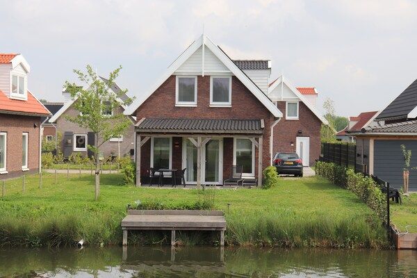 Buitenkant - Mooi vakantiehuis met sauna nabij Rotterdam in Simonshaven (1)