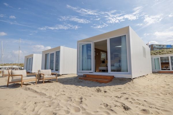 Buitenkant - Strandhuis in Zandvoort met Uitzicht op Zee in Zandvoort (5)