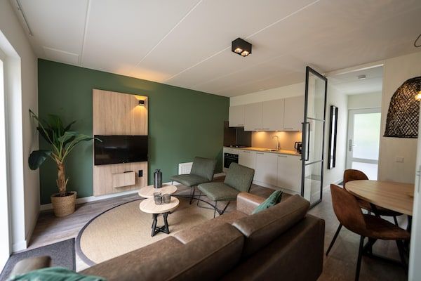 Woonkamer - Natuurretraite met stijl in Borger (2)