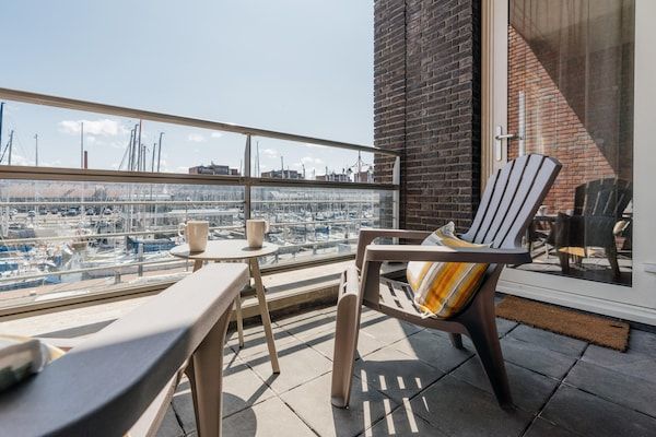 Terras - Comfort aan de Hellingweg Haven in Scheveningen (4)