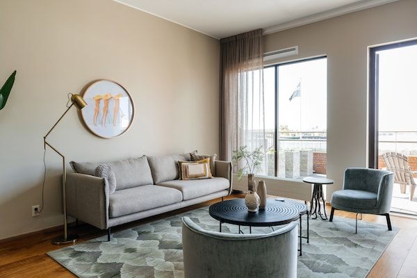 Woonkamer - Stranduitje in Scheveningen in Scheveningen (1)