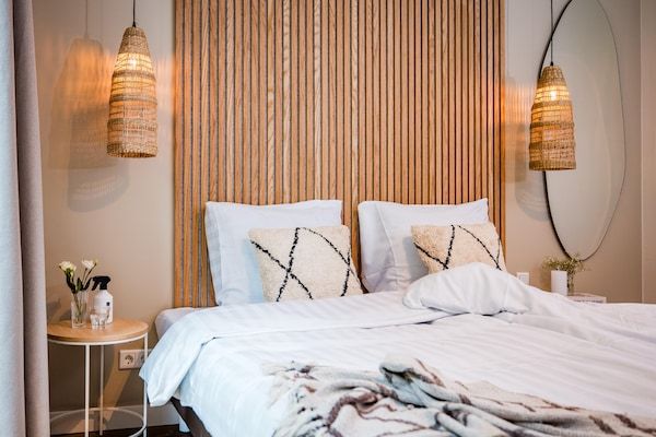 Slaapkamer - Vakantiehuis in Veluwe bij natuurpaden in Voorthuizen (3)