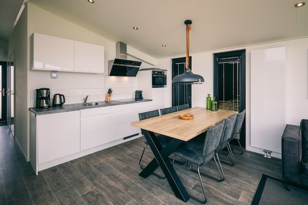 Keuken - Bungalow in Herkingen tussen natuurreservaat in Herkingen (4)