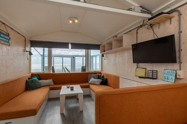 Woonkamer - Vakantiehuis in Dishoek aan het Strand in Dishoek (2)