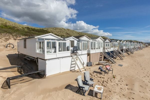 Buitenkant - Vakantiehuis in Dishoek aan het Strand in Dishoek (1)