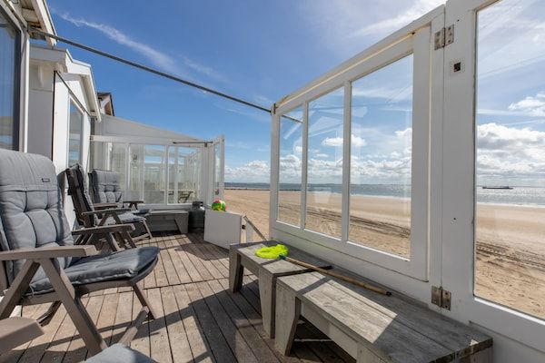 Terras - Vakantiehuis in Dishoek aan het Strand in Dishoek (5)