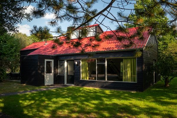 Buitenkant - Vakantiehuis aan het meer voor 5 personen in Midlaren (1)