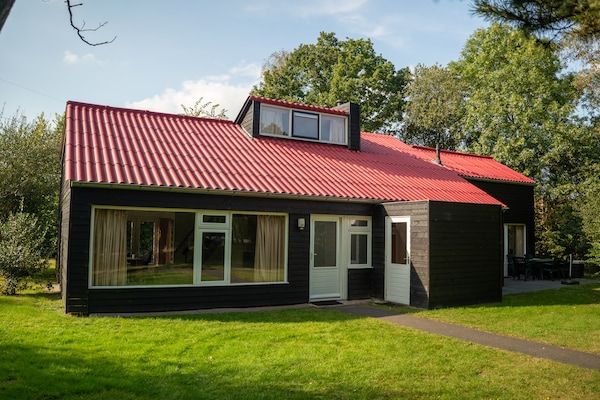 Buitenkant - Verblijf in een bosrijk park in Drenthe in Midlaren (2)