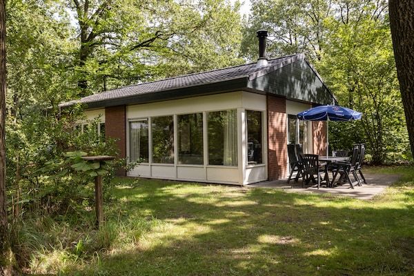 Buitenkant - Bungalow in Putten bij Veluwe Natuurpark in Putten (1)