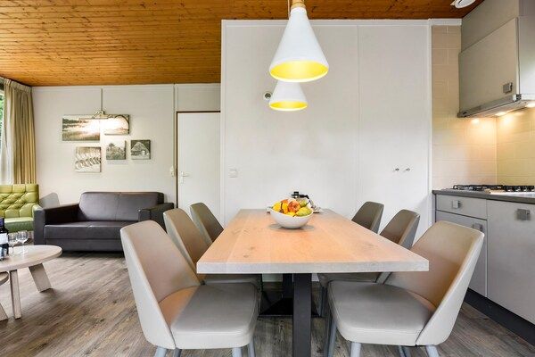 Keuken - Bungalow in Putten bij Veluwebos in Putten (4)