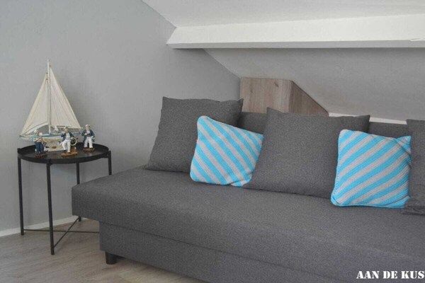 Woonkamer - Aan de kust Comfortabel vakantiehuis in Egmond aan Zee (2)