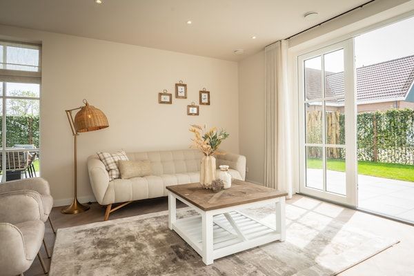 Woonkamer - Villa op Texel bij Strand en Bos in De Koog (2)