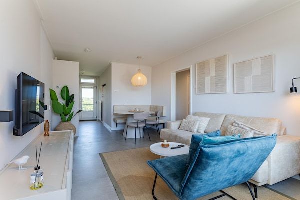 Woonkamer - Zoutelande Retreat aan Zee in Zoutelande (4)