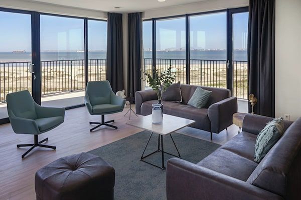 Buitenkant - Appartement in Breskens bij het Strand in Breskens (3)