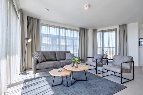 Buitenkant - Appartement in Breskens bij het Strand in Breskens (4)