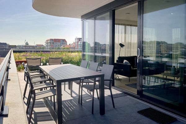 Buitenkant - Appartement in Breskens met terras in Breskens (1)