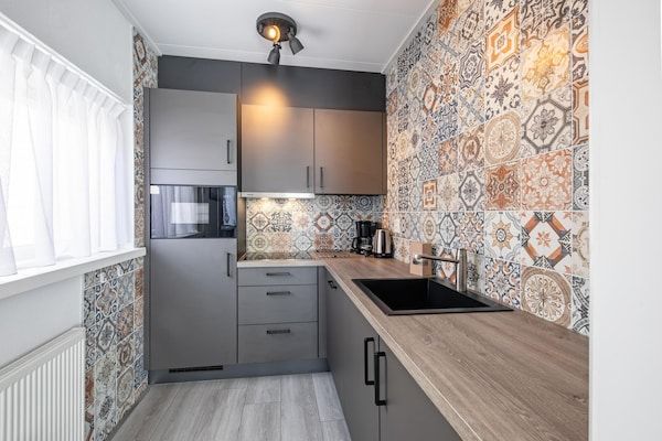 Keuken - Vakantiehuis op Texel bij het Strand in De Koog (4)