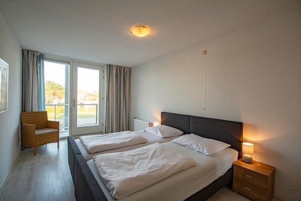 Slaapkamer - Appartement in Groote Keeten bij Strand in Groote Keeten (4)