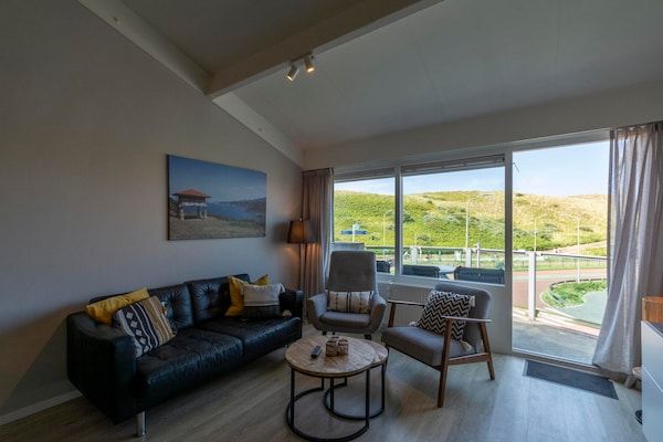 Woonkamer - Strandappartement 35 voor 4 gasten, Callanstoog in Callantsoog (2)