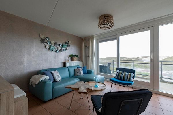 Woonkamer - Wellness Home voor koppels in Callantsoog (1)