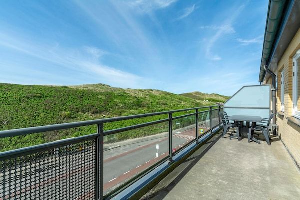 Terras - Wijde Blick 310 appartement vlakbij het strand in Callantsoog (4)