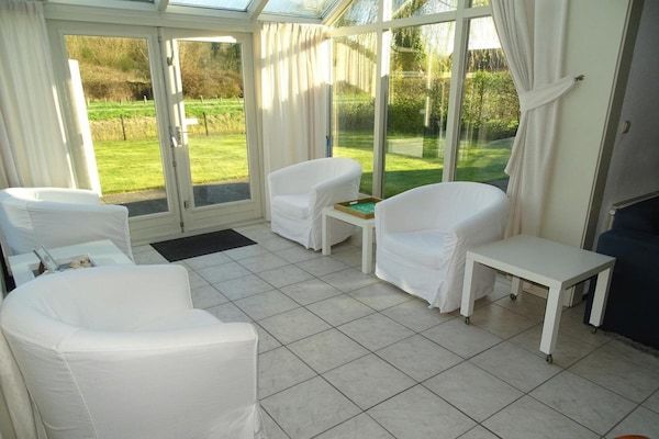 Terras - Bungalow in Breskens bij Strand en Vuurtoren in Breskens (5)