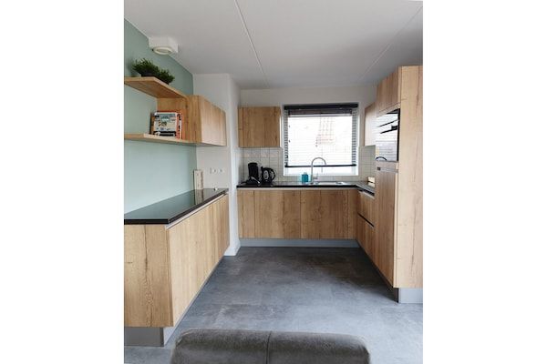 Keuken - Ruime woning bij Dunes in Breskens (4)