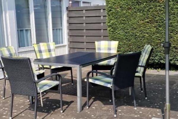 Terras - Gezellig comfortabel huisje in Breskens (5)
