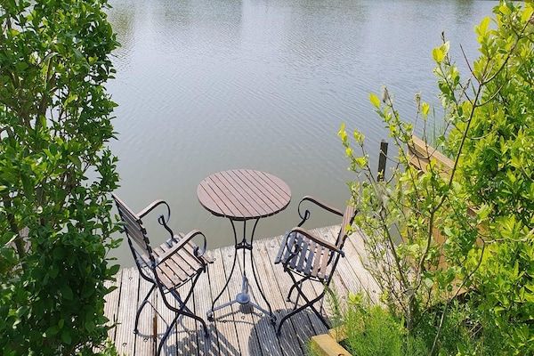 Terras - Milieuvriendelijk vakantiehuis in Breskens (5)