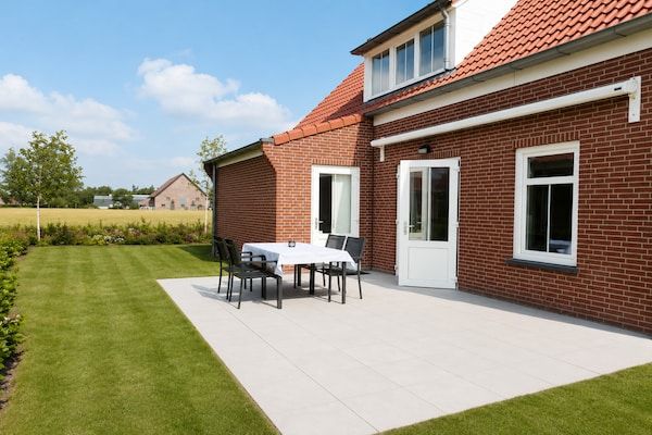 Terras - Vakantiehuis in Breskens bij Strand in Breskens (5)
