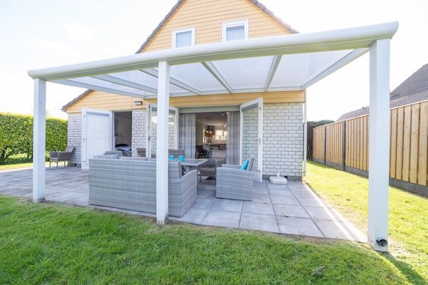 Terras - Vakantiehuis in Zeeland bij stranden in Wemeldinge (2)