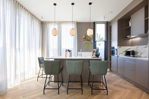 Keuken - Stijlvol penthouse met 2 slaapkamers. in Den Haag (3)