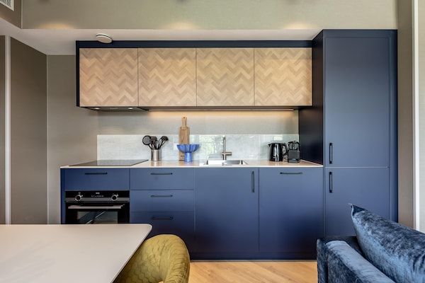 Keuken - Ruim éénkamerappartement in Delft in Den Haag (5)