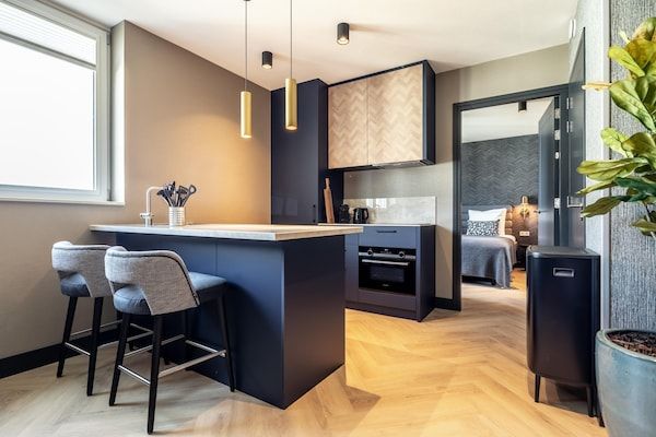Keuken - Historisch grachtenpand in Delft in Delft (5)