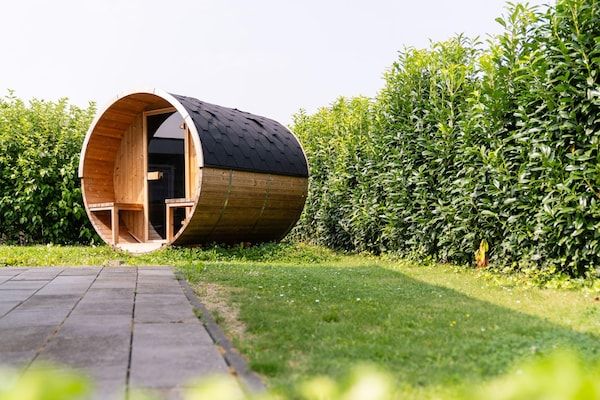 Terras - Vakantiehuis bij Bemelerberg Natuurgebied in Bemelen (5)