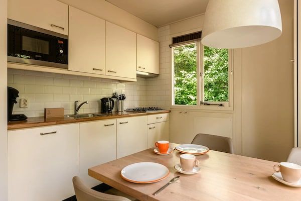 Keuken - Bosbungalow voor 4 personen op de Veluwe in Putten (3)
