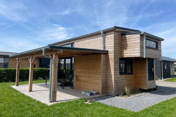 Buitenkant - Chalet voor 4 personen met terras in West-Graftdijk (1)