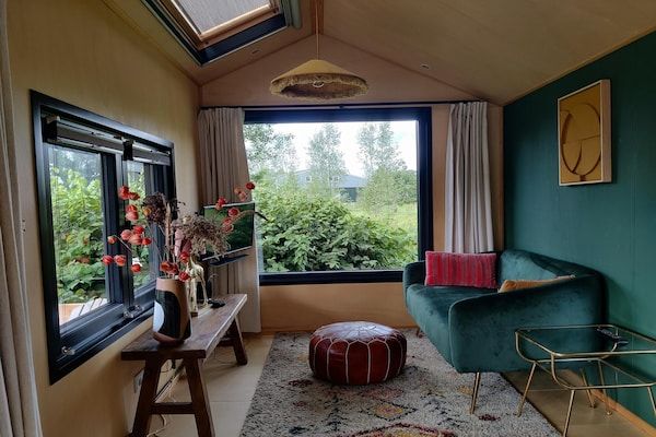 Woonkamer - Vakantiehuis in Nederland voor Rustzoekers in Scherpenzeel (2)
