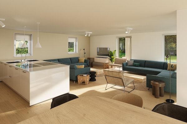 Woonkamer - Groepsretraite in Drenthe Bliss, Gasselte in TA Gasselte (2)