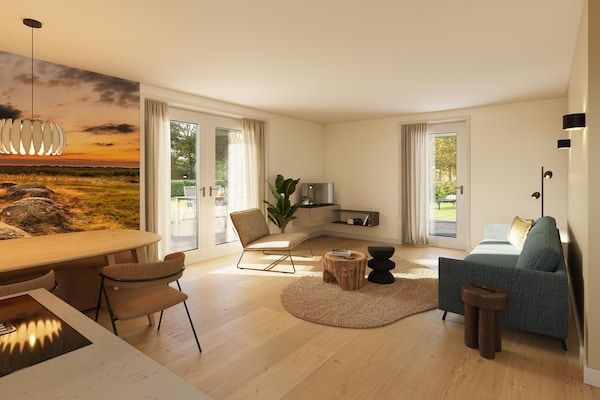 Woonkamer - Culinair toevluchtsoord aan de kreek voor vier in TA Gasselte (2)