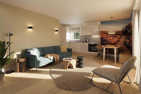 Woonkamer - Culinair toevluchtsoord aan de kreek voor vier in TA Gasselte (3)