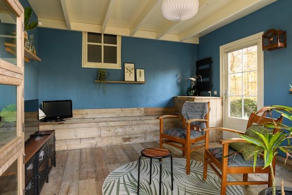 Woonkamer - Ultra-luxe bungalow in Herperduin in Herpen (5)